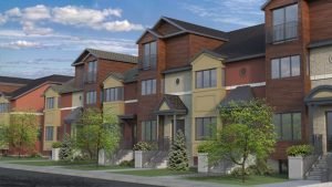 Perrons en béton préfabriqué : Projet maisons de ville Parkheaven