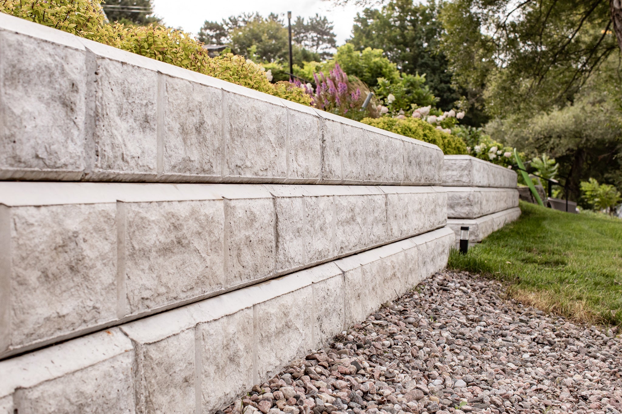 Muret de soutènement - Patio Drummond