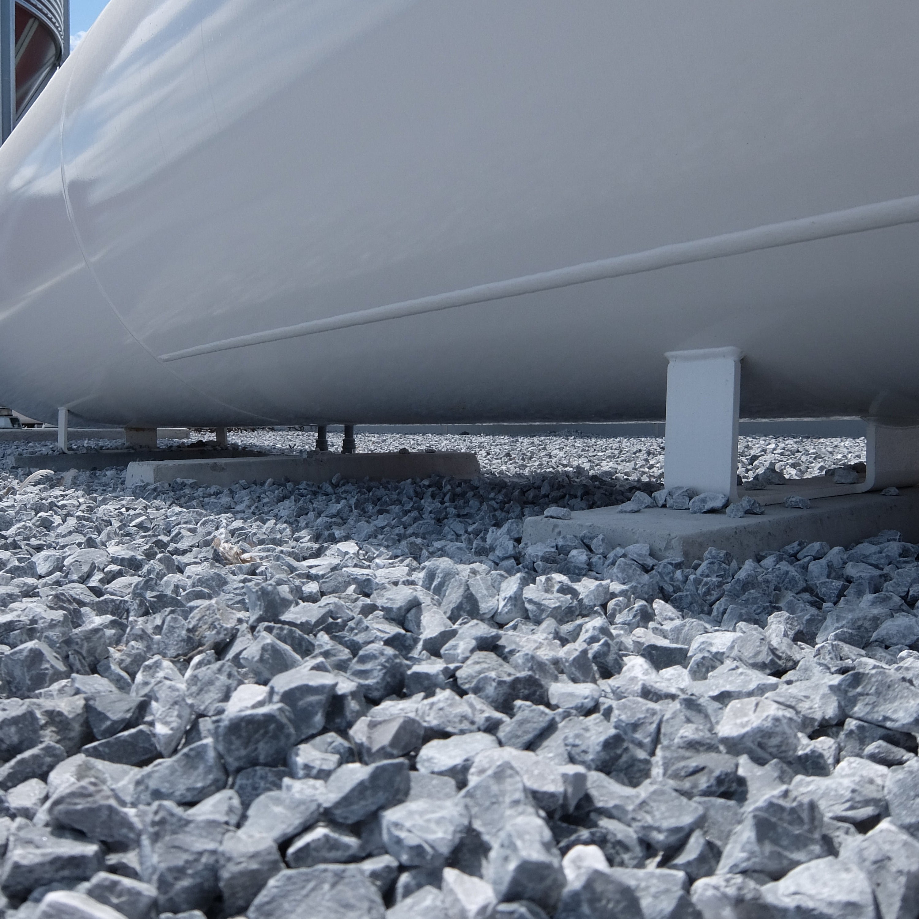 Bases pour réservoirs de propane en béton - Patio Drummond