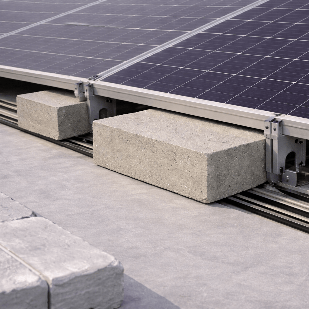 Bloc de construction pour panneaux solaires Patio Drummond