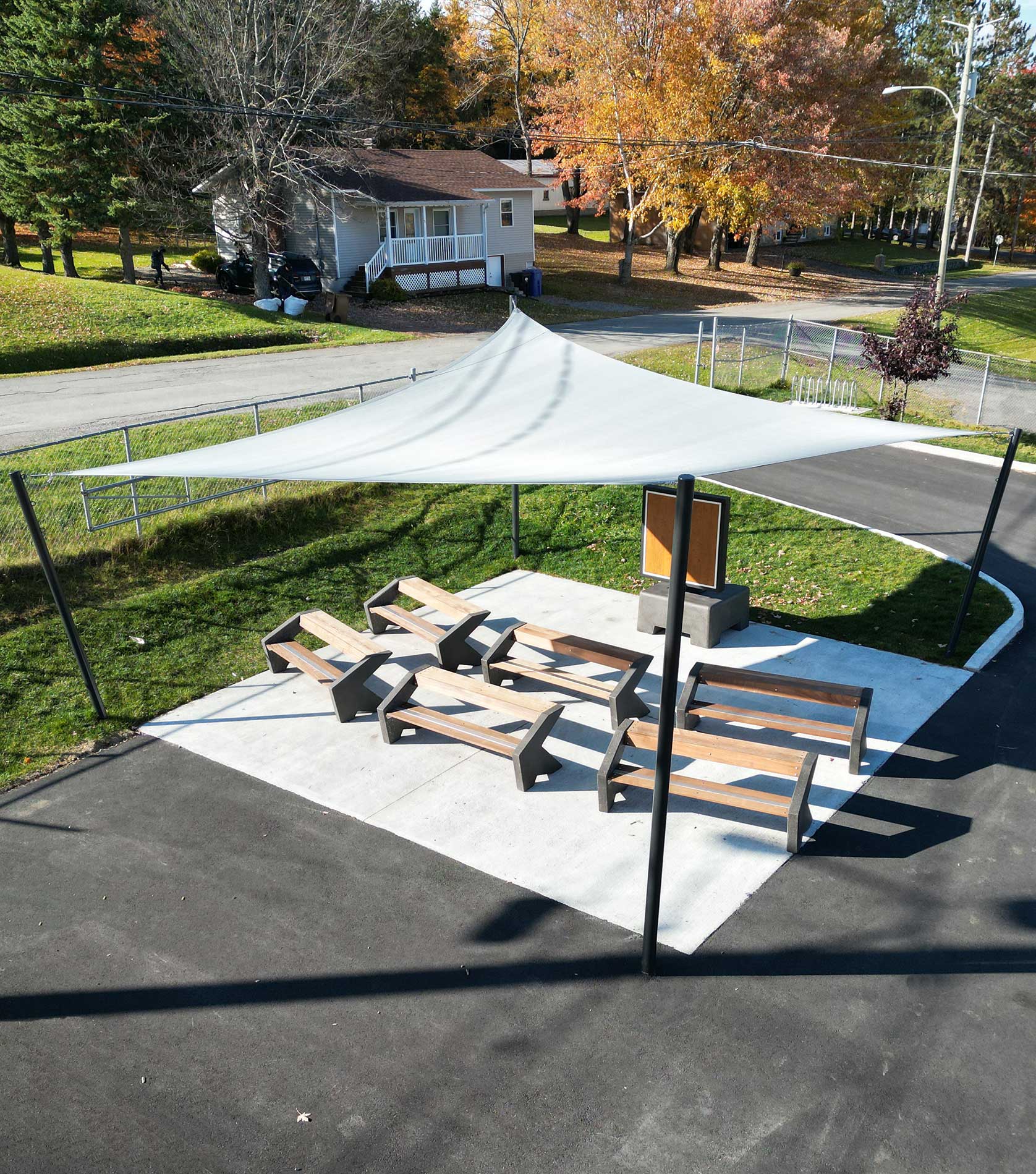 Toile d'ombrage - Patio Drummond