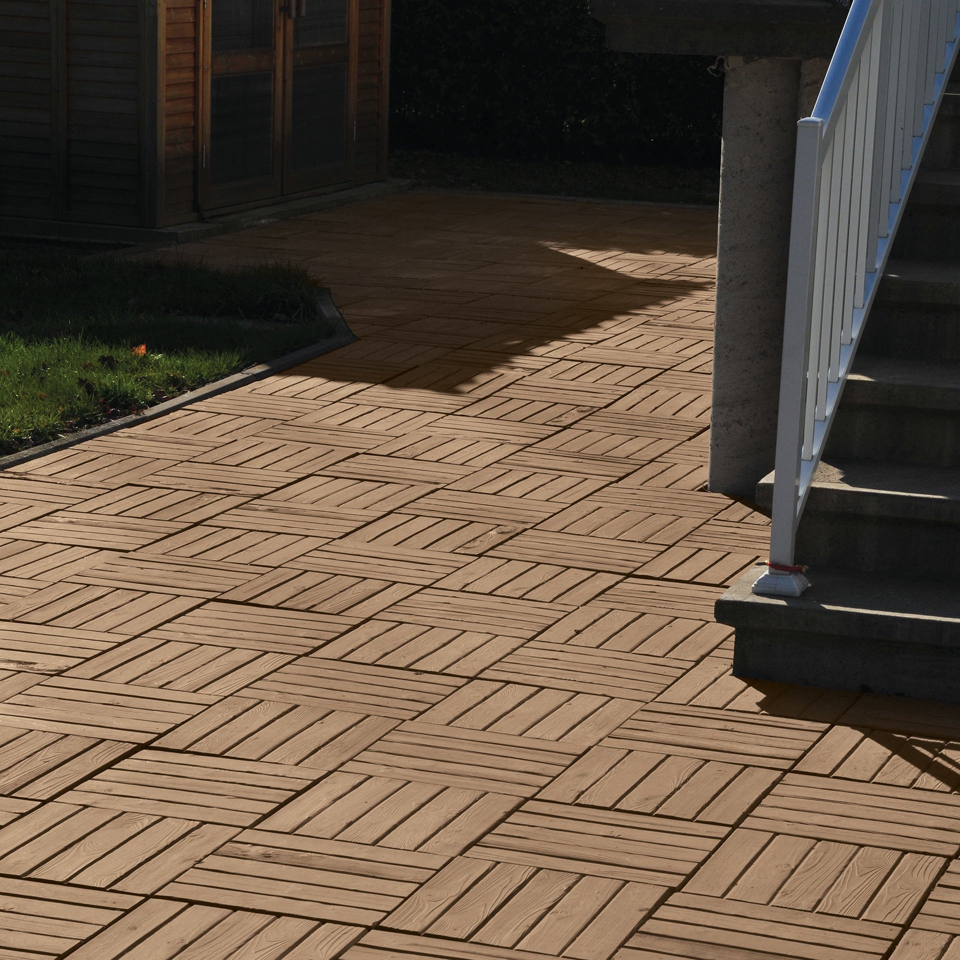 Dalle Rustica Brun Patio Drummond 