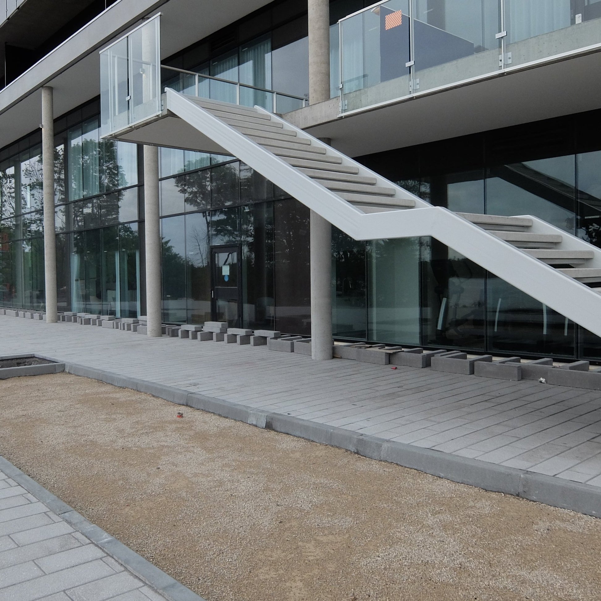 Escaliers intérieur Patio Drummond