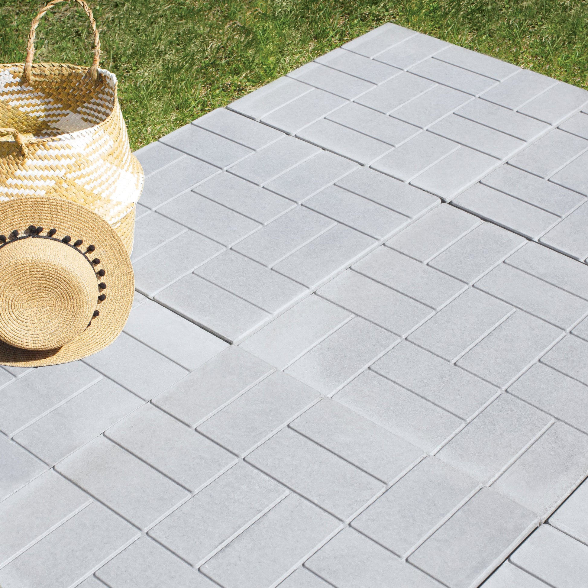 Dalle Brique Patio Drummond 