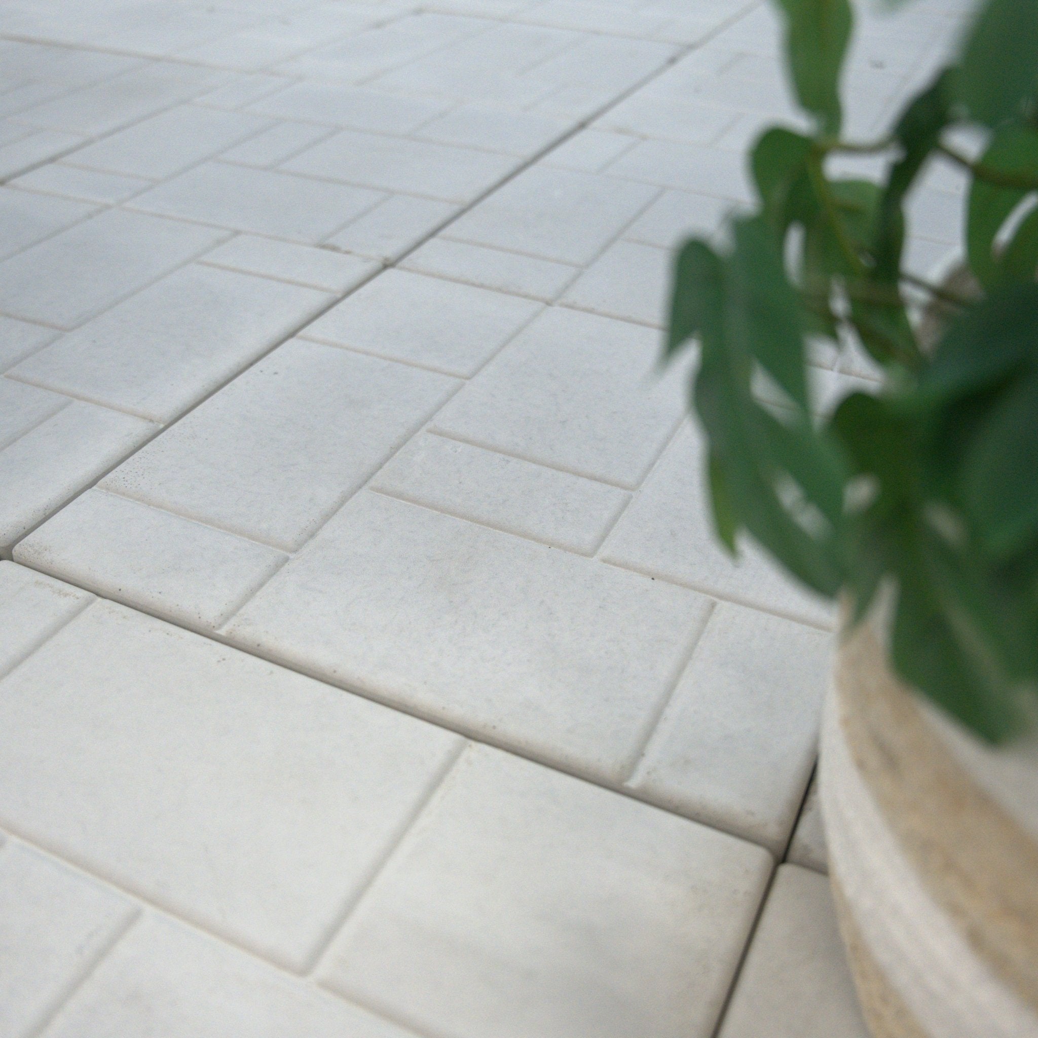 Dalle Brico couleur gris pale Patio Drummond