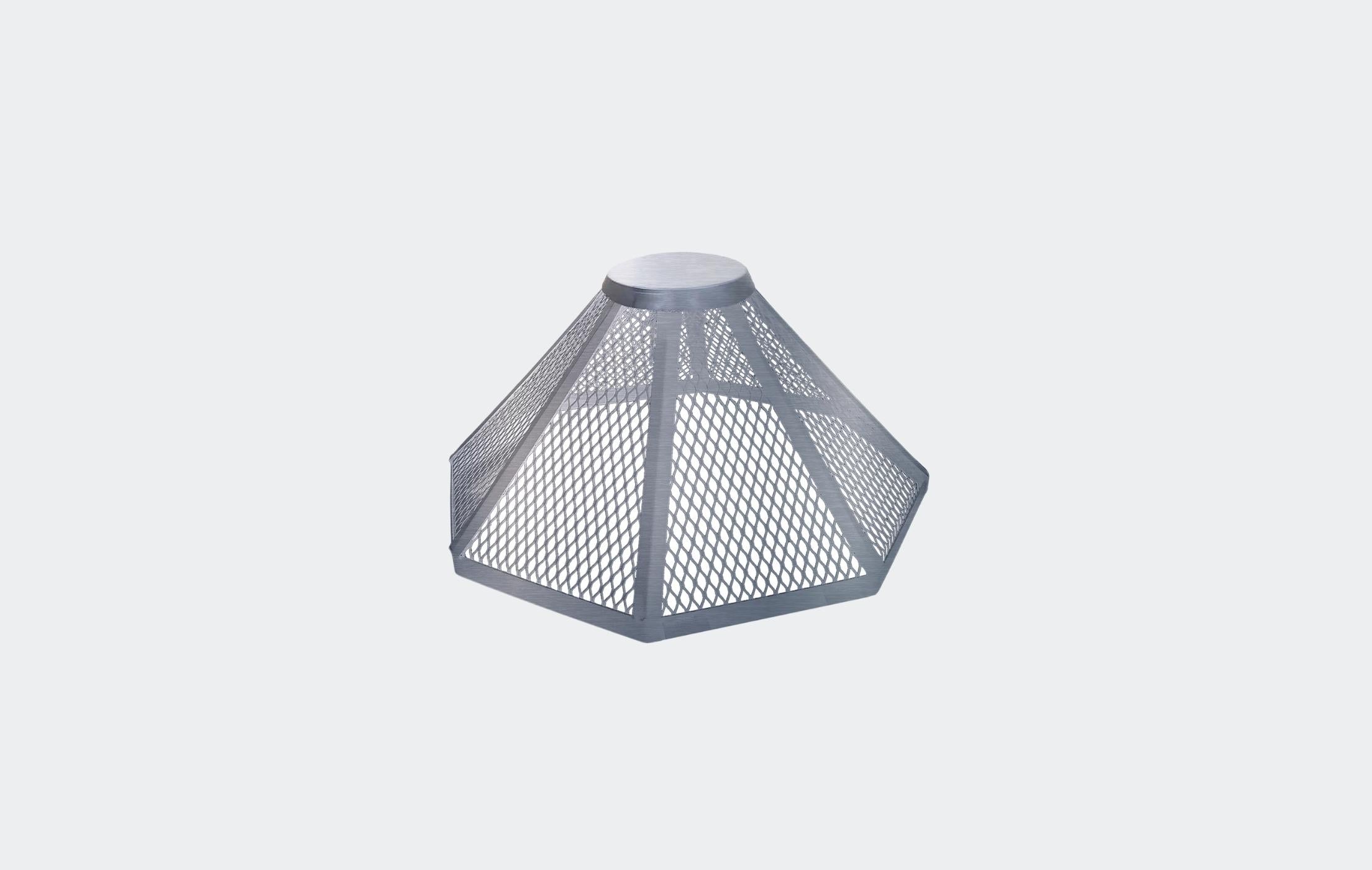 Pare-étincelles foyer BBQ rond