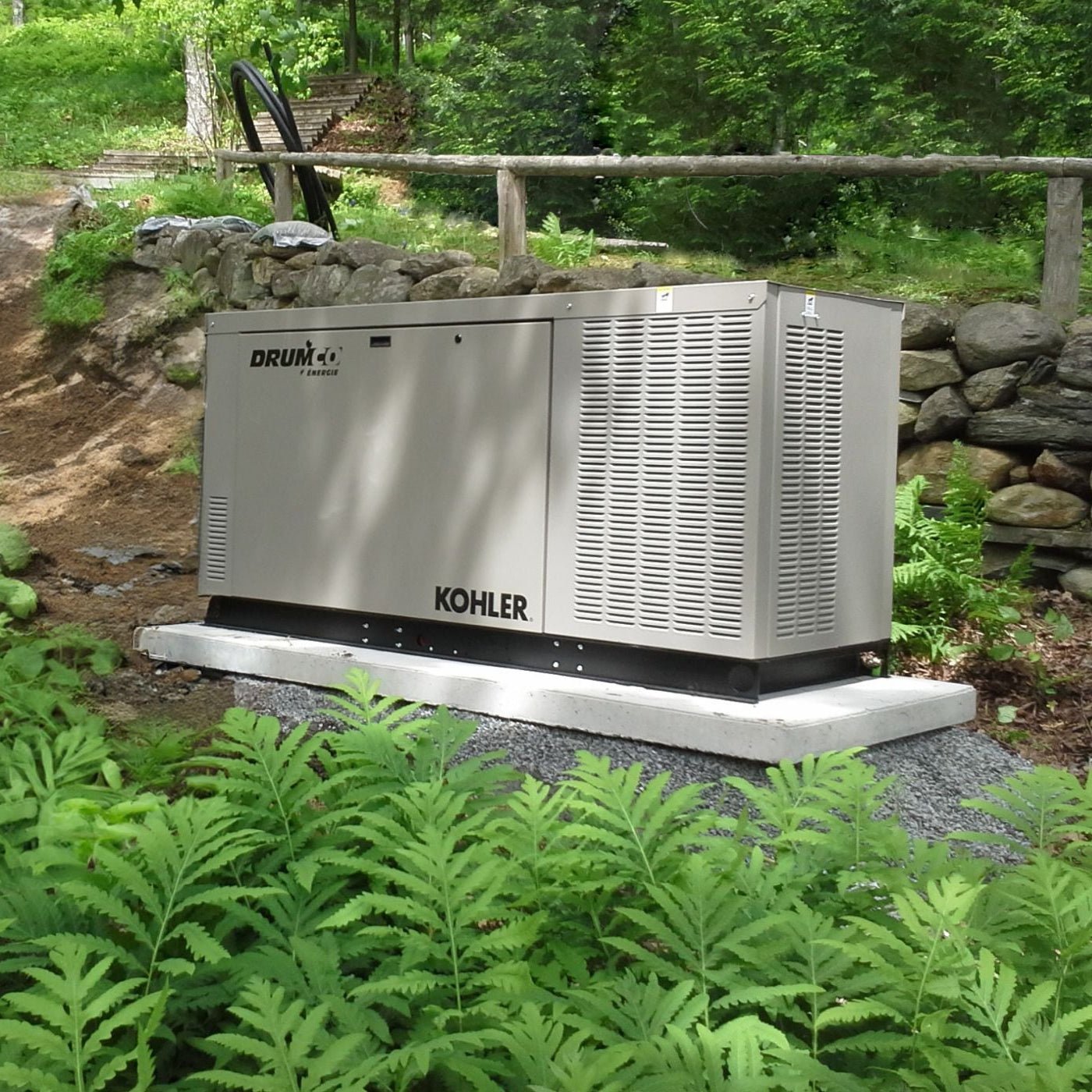 Base pour génératrice Patio Drummond 