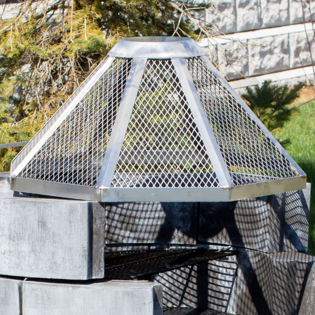 Pare-étincelles foyer BBQ rond Patio Drummond