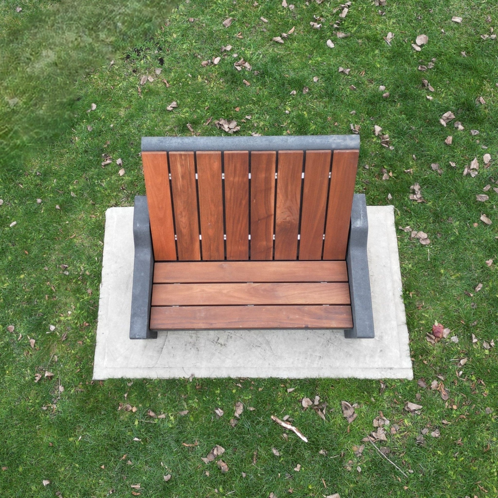 Chaise en béton Lounge XL Patio Drummond