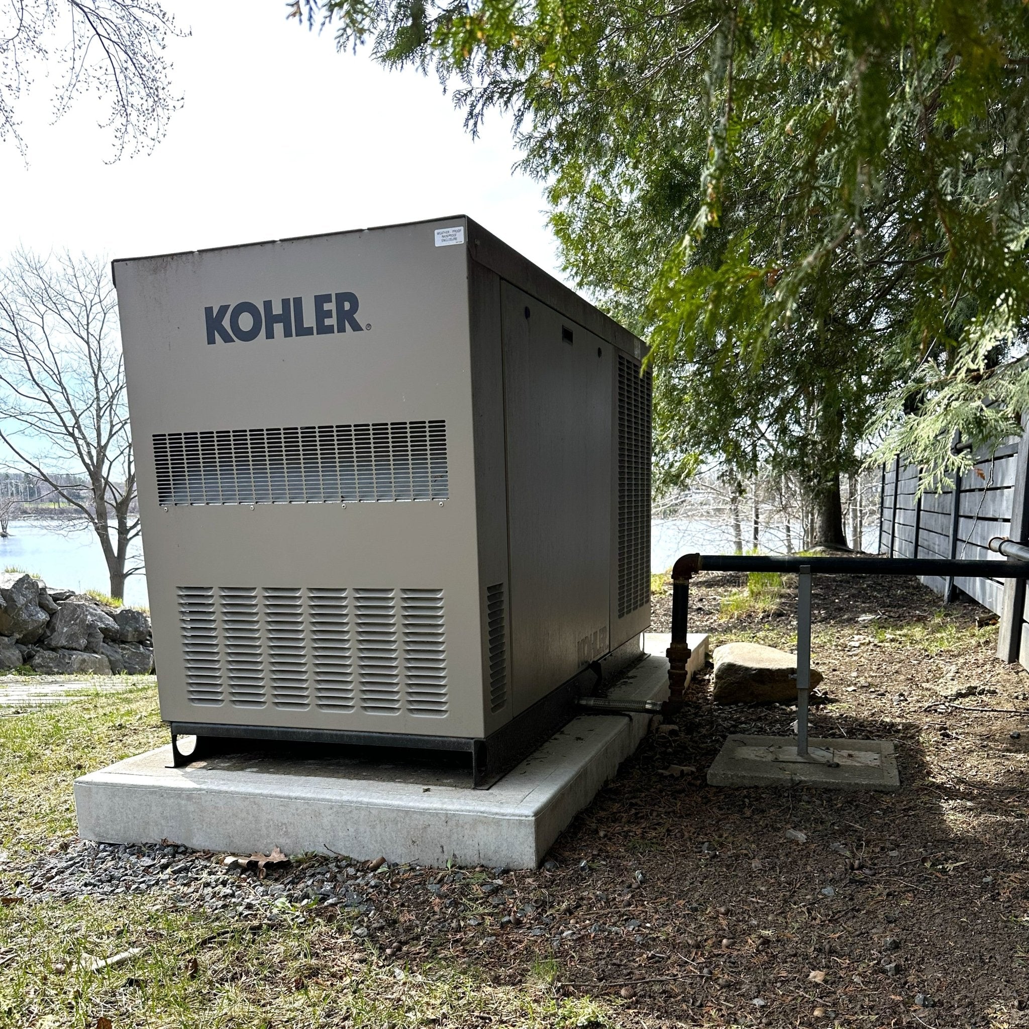 Base pour génératrice Patio Drummond 