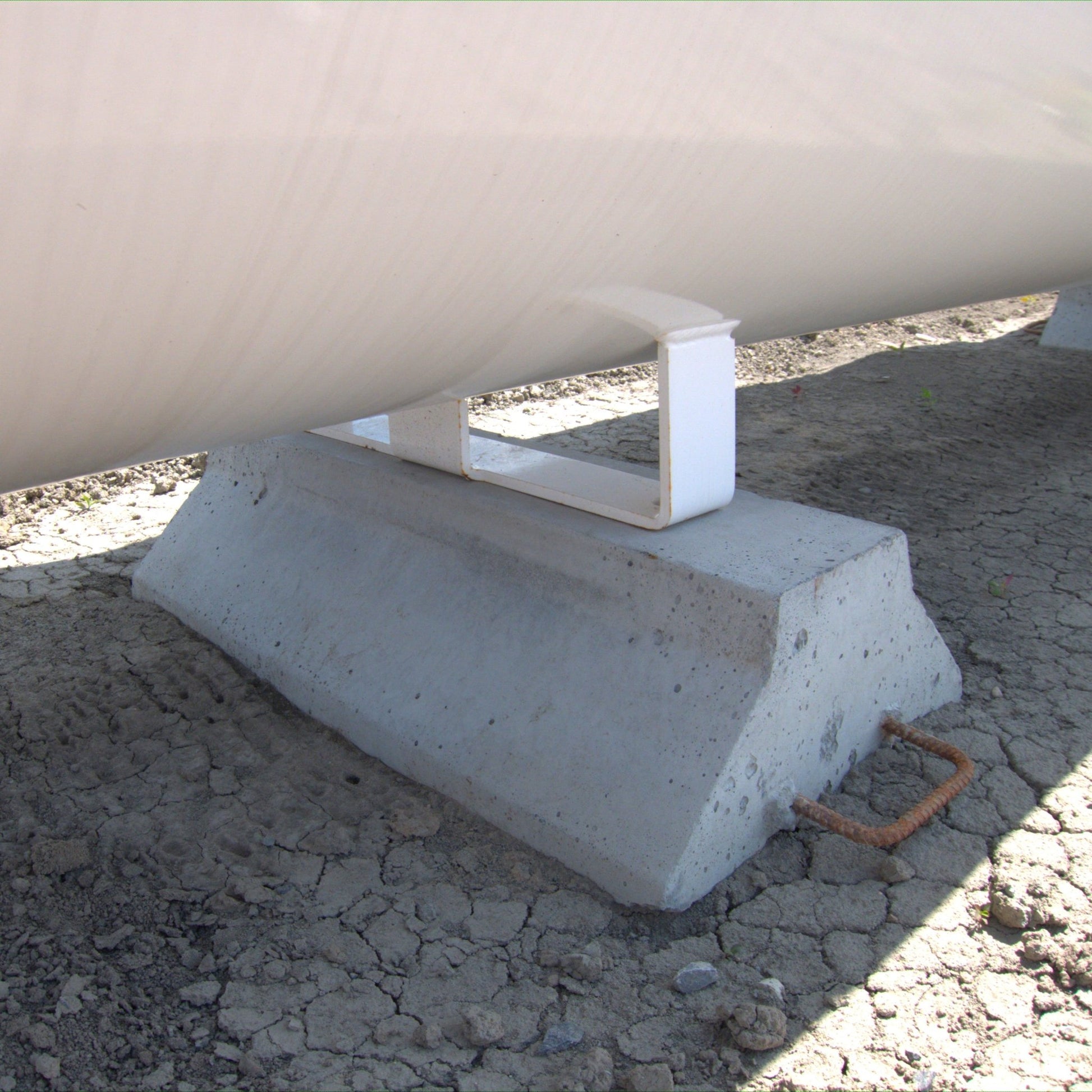 Base pour réservoir de propane 