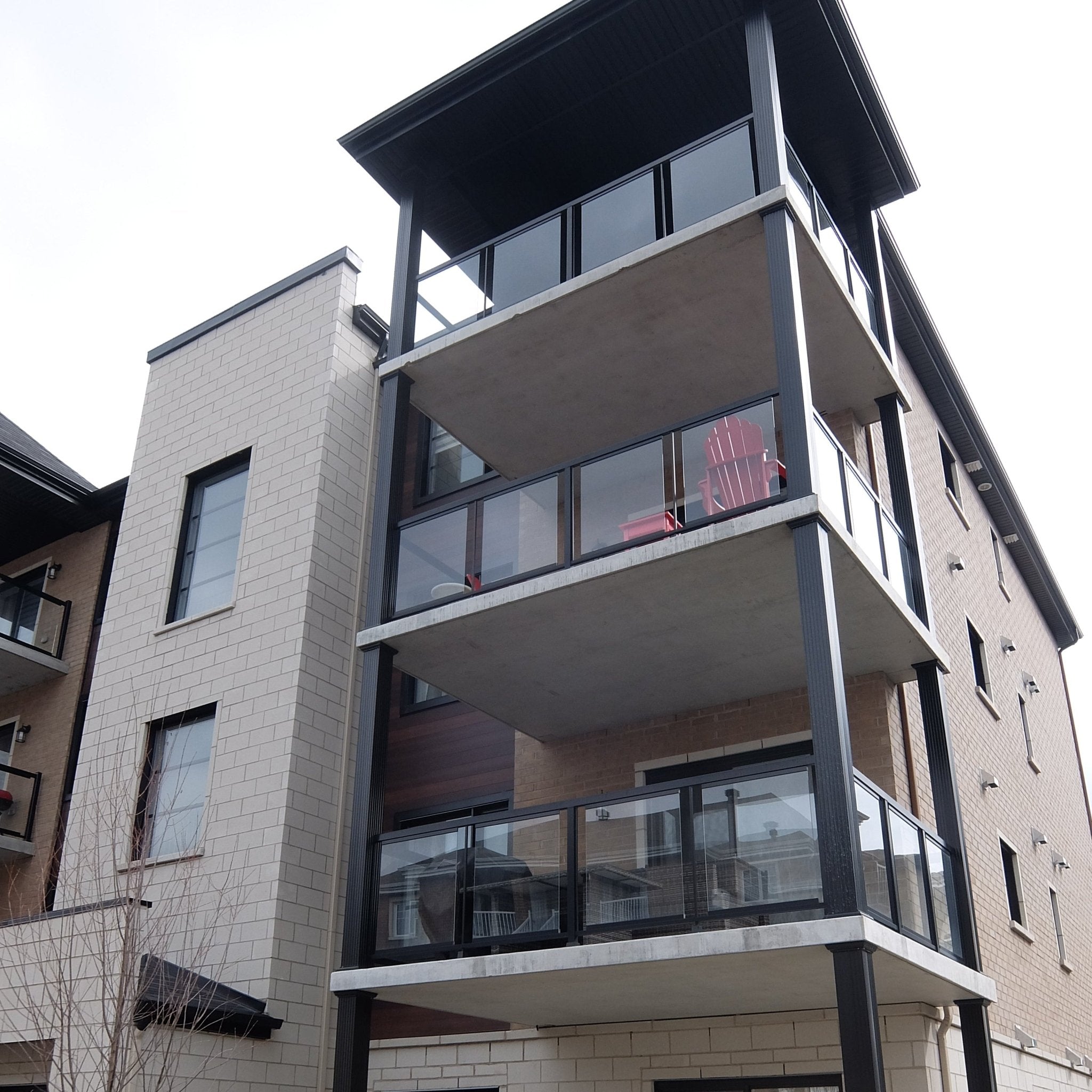 Projets sur mesure en béton préfabriqué Patio Drummond