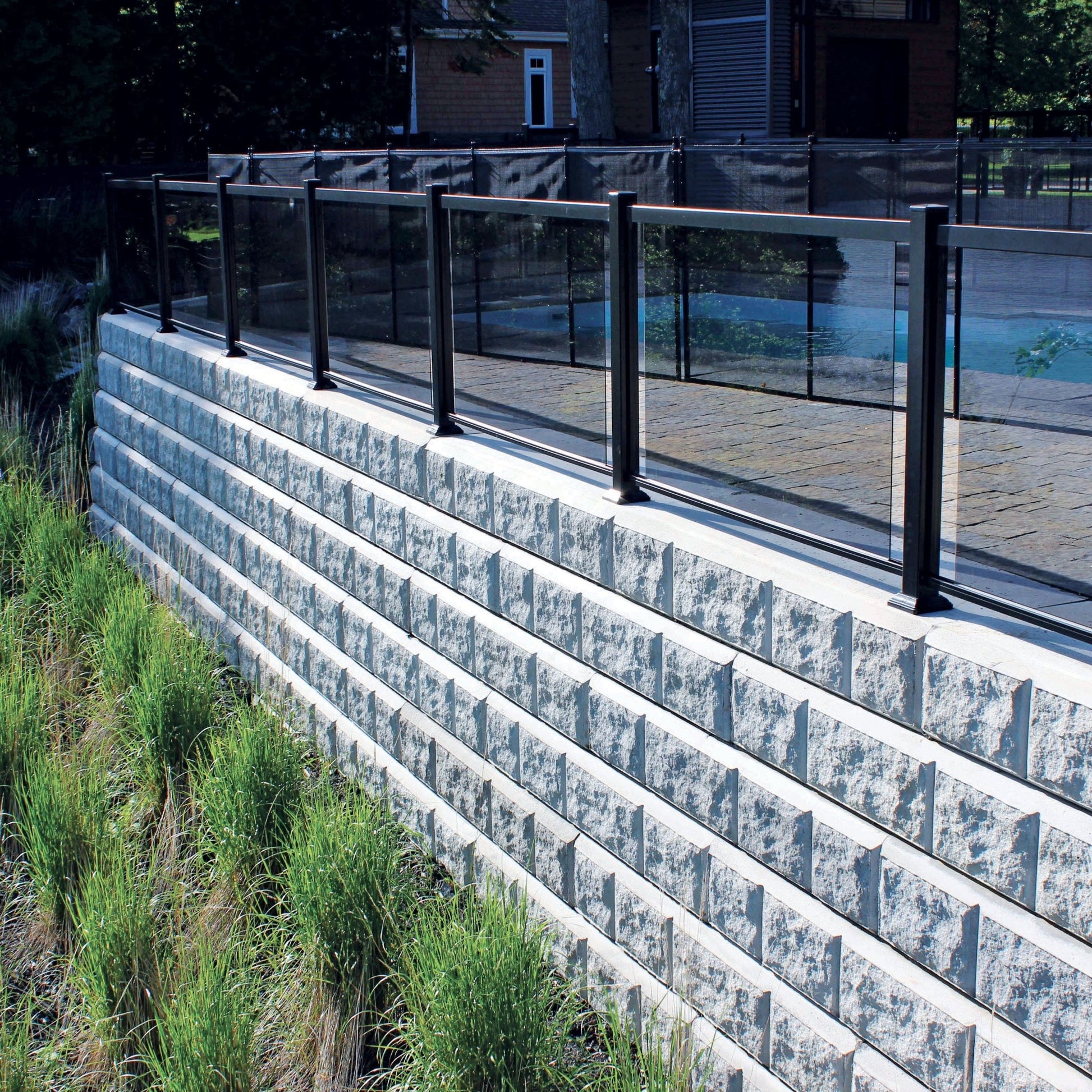 Muret Alto Patio Drummond