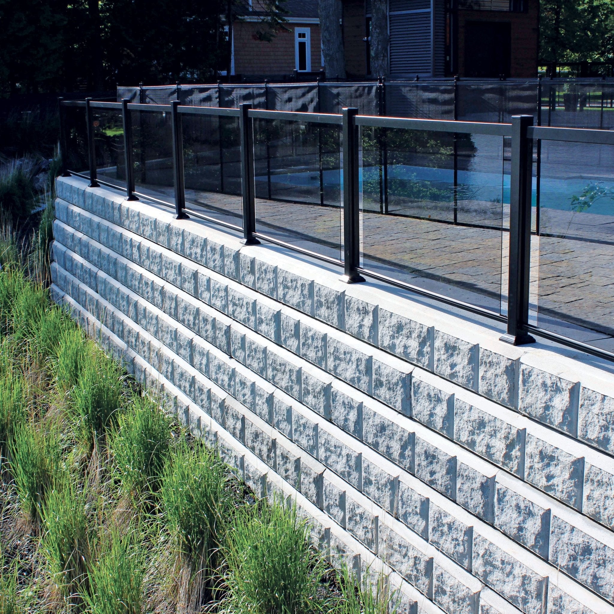 Muret Alto Patio Drummond