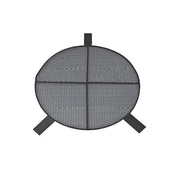 Grille de charbon pour foyer BBQ rond