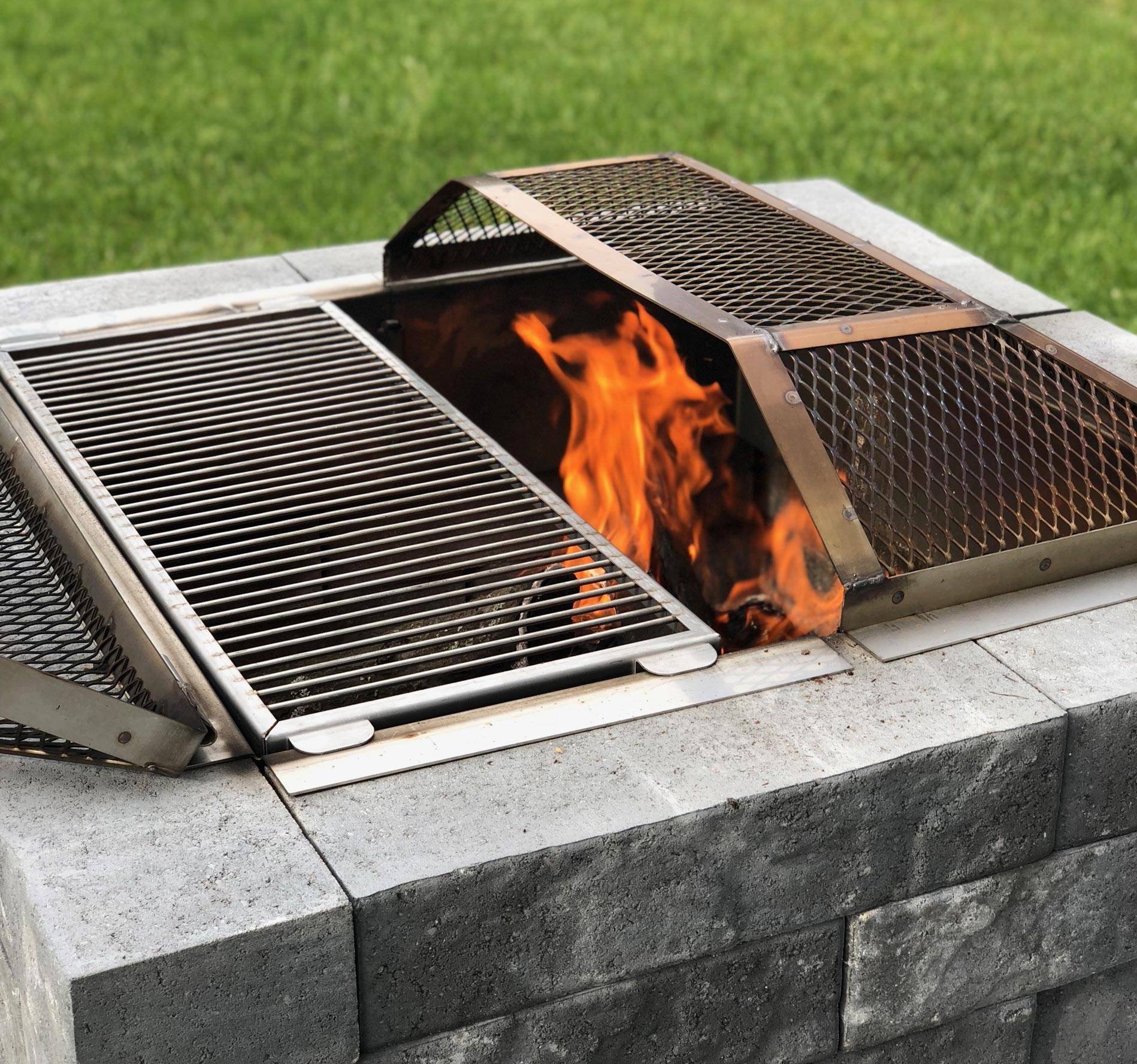 Grille de cuisson foyer Moderno/Urbania