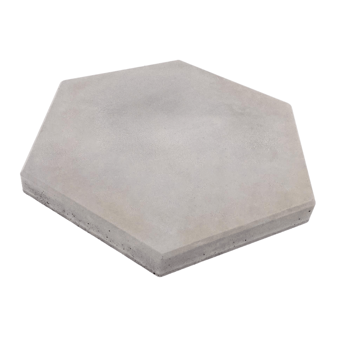 Dalle hexagone Patio Drummond Gris Pale Photo produit 
