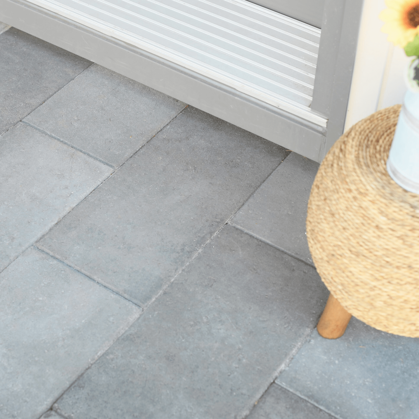 Dalle versa couleur charbon Patio Drummond