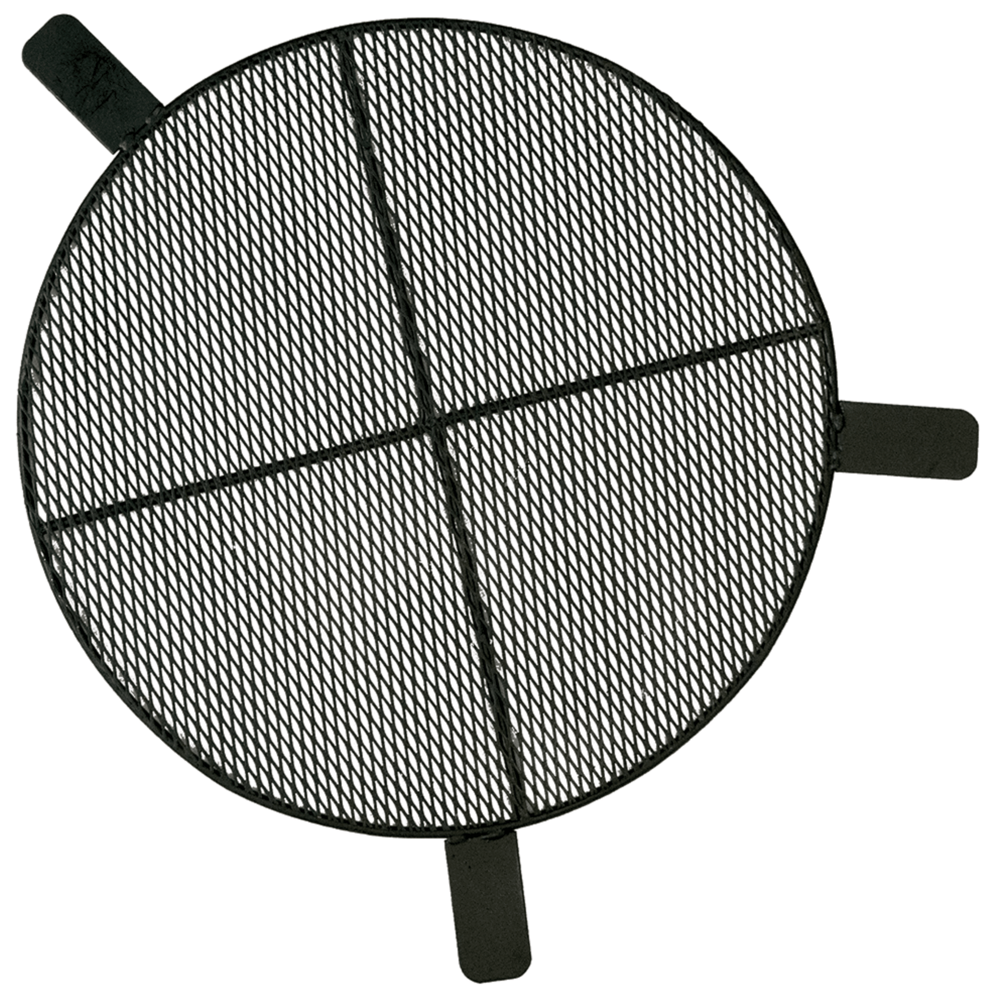 Grille de charbon pour foyer BBQ rond patio drummond