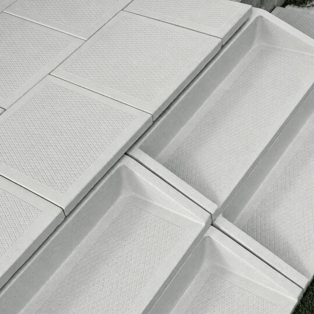 Marches Losange Patio Drummond
