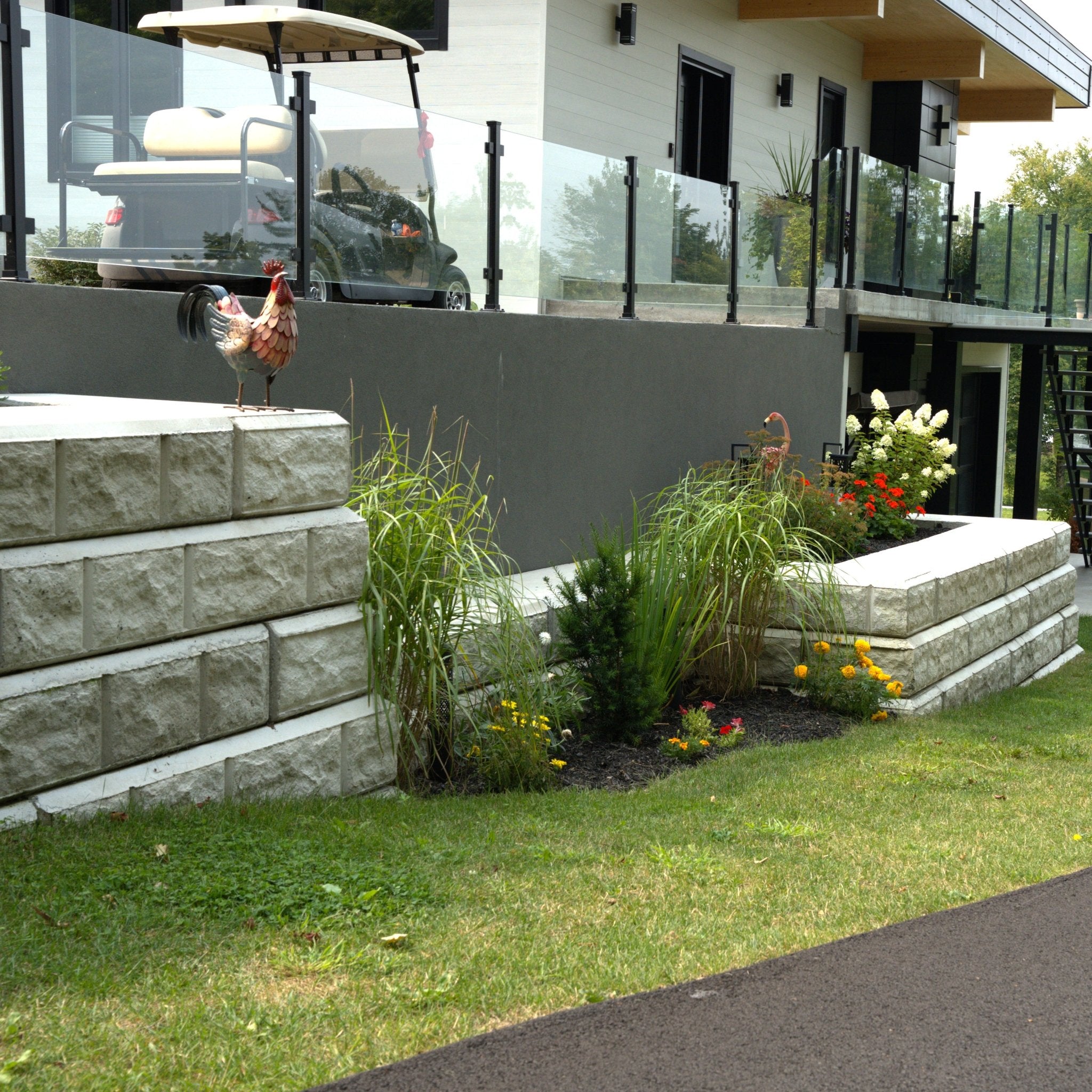 Muret Alto Patio Drummond