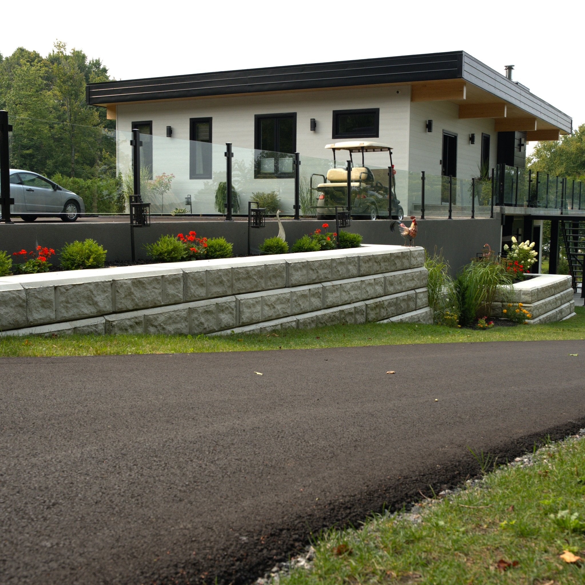 Muret Alto Patio Drummond