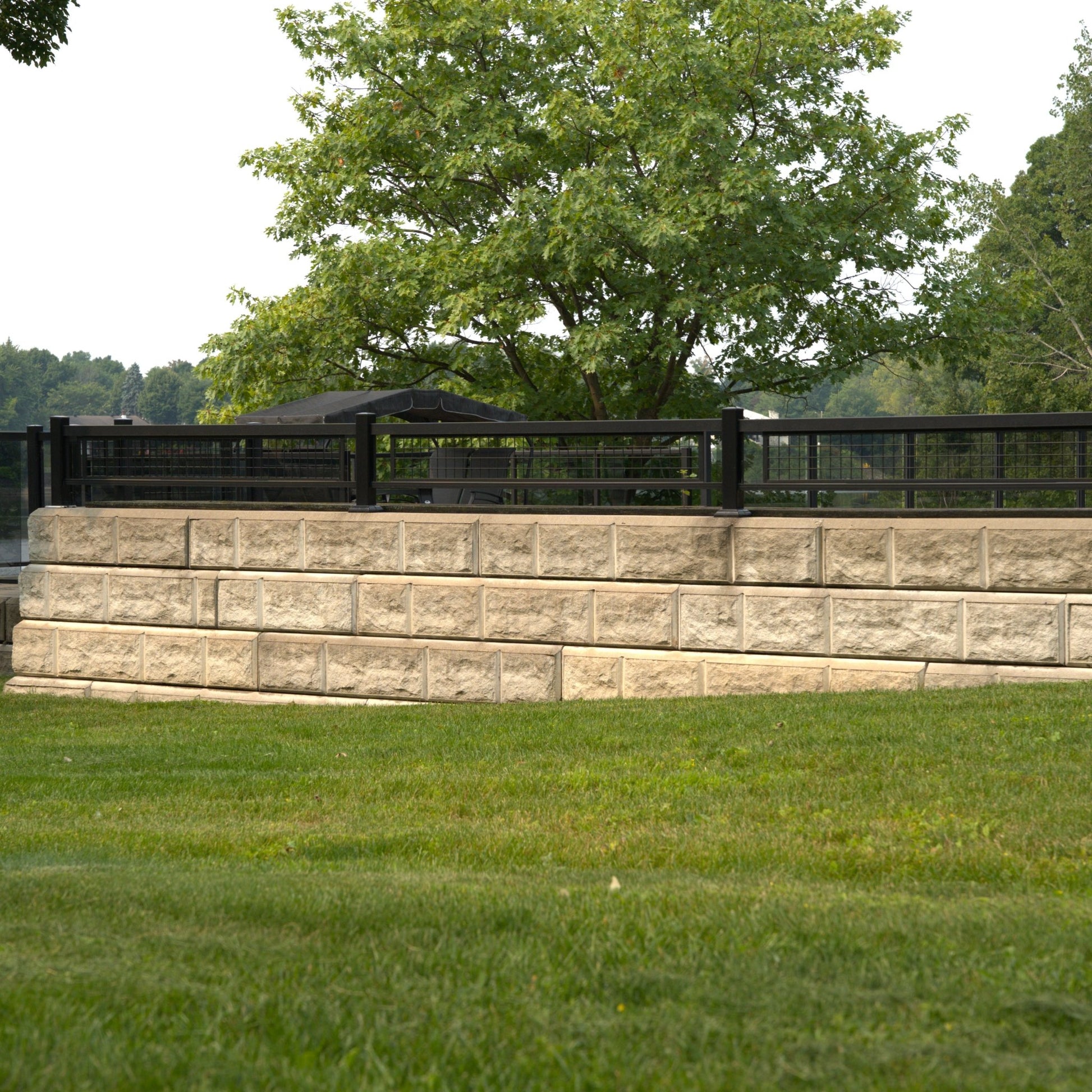 Muret Alto Patio Drummond