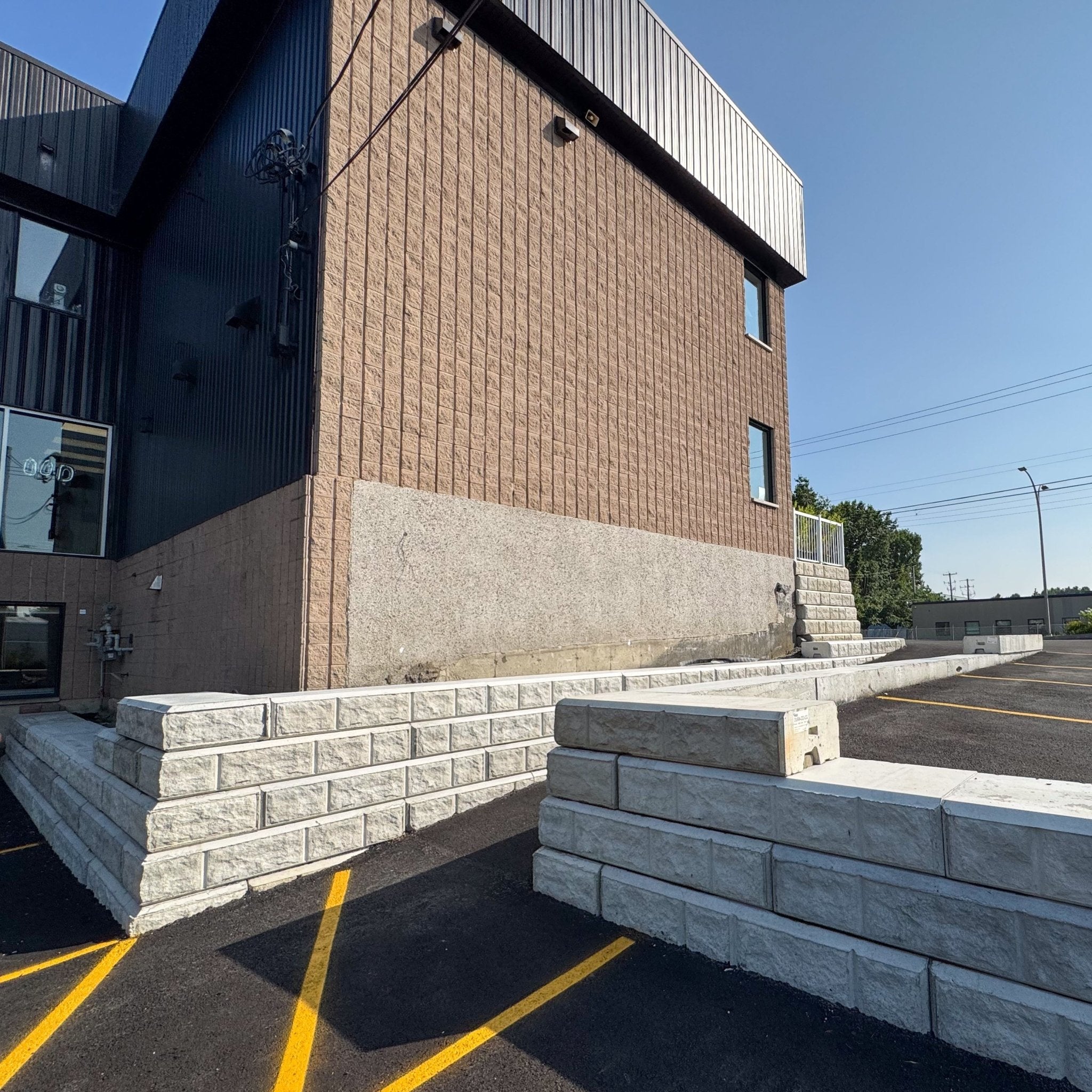 Muret Alto Patio Drummond