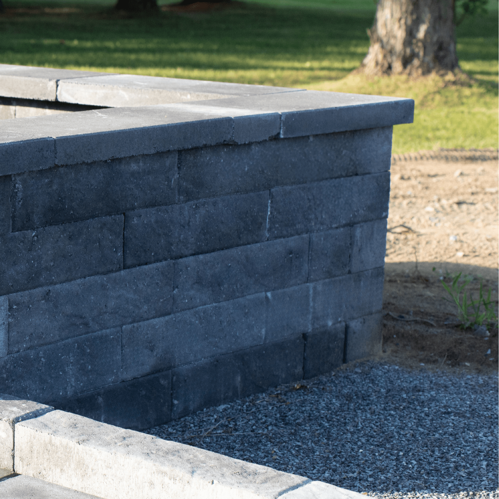 Muret Moderno Patio Drummond