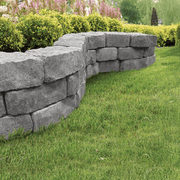 Muret Viva couleur charbon Patio Drummond 