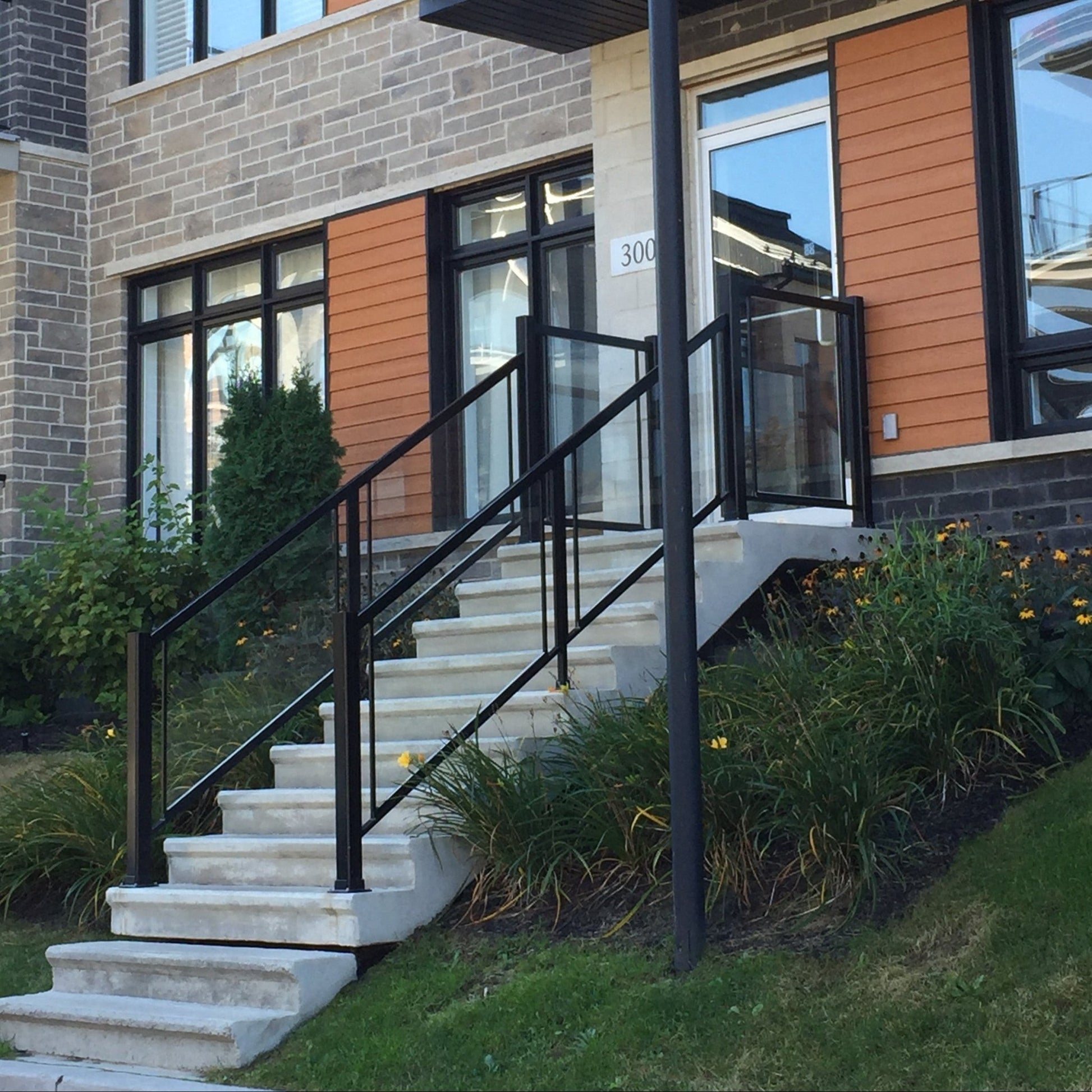 Perrons en béton préfabriqué 