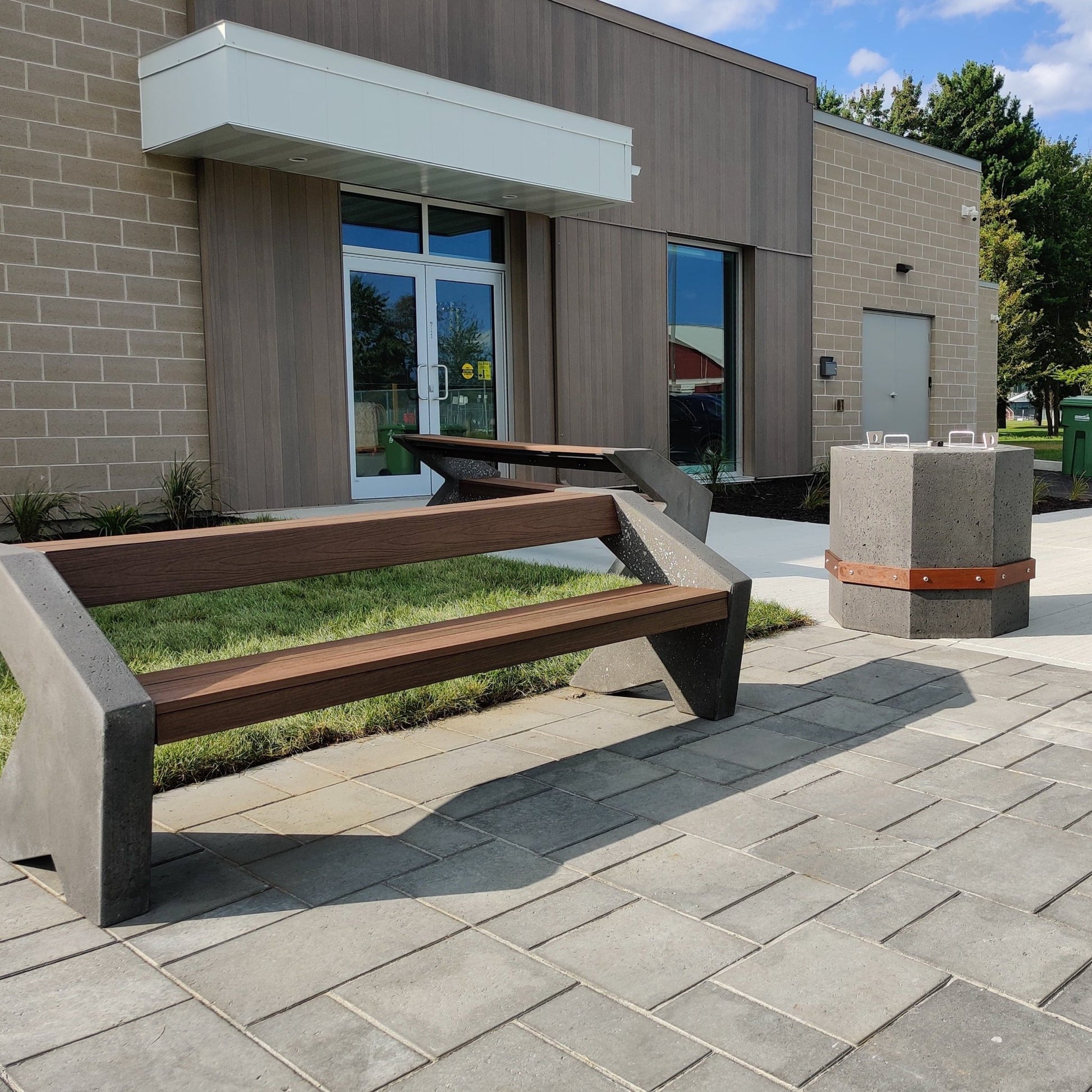 Poubelle Octa Patio Drummond