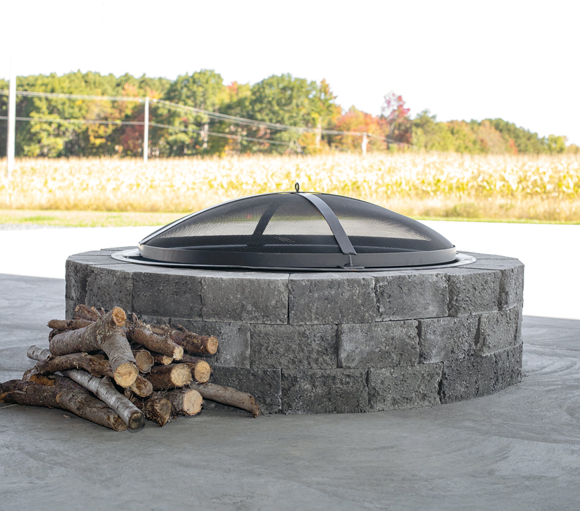 Pare-étincelles foyer Rustico/Viva