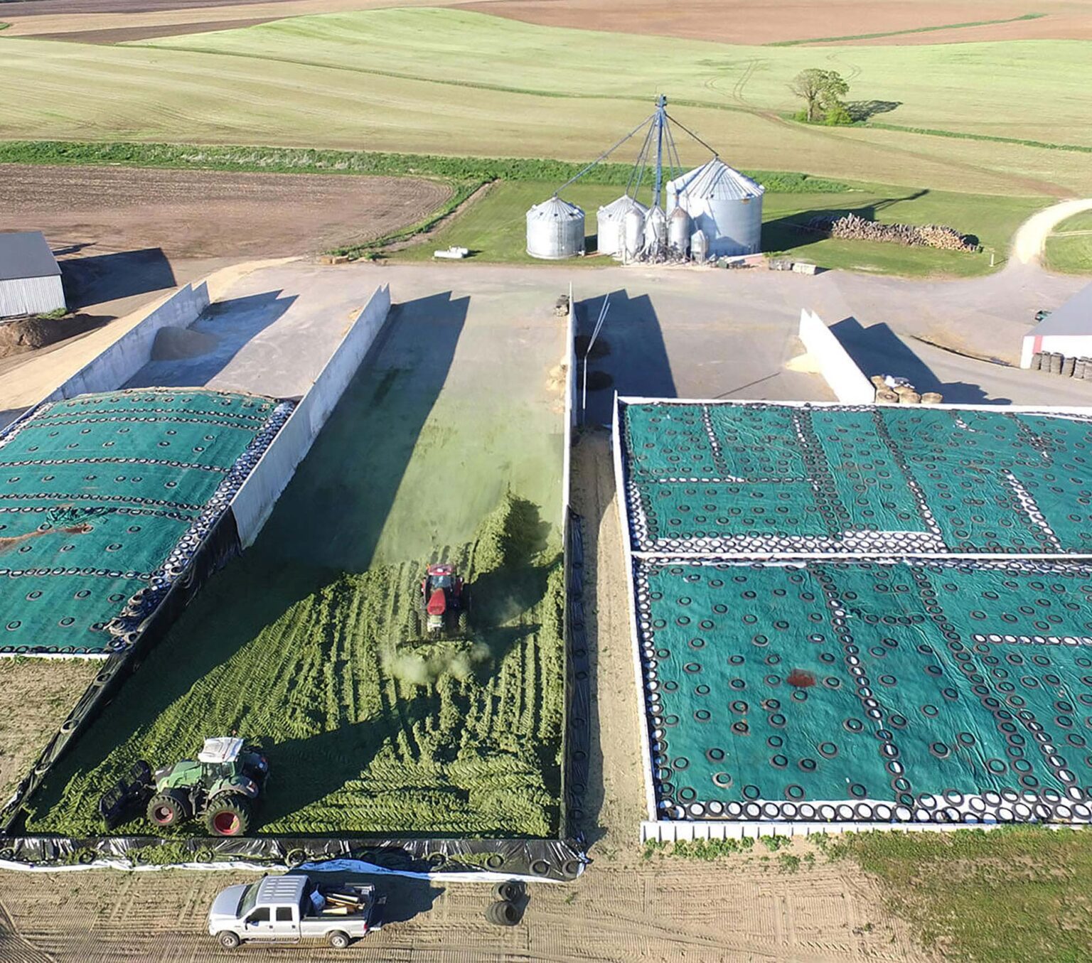 Silage bunker for storage | Patio Drummond